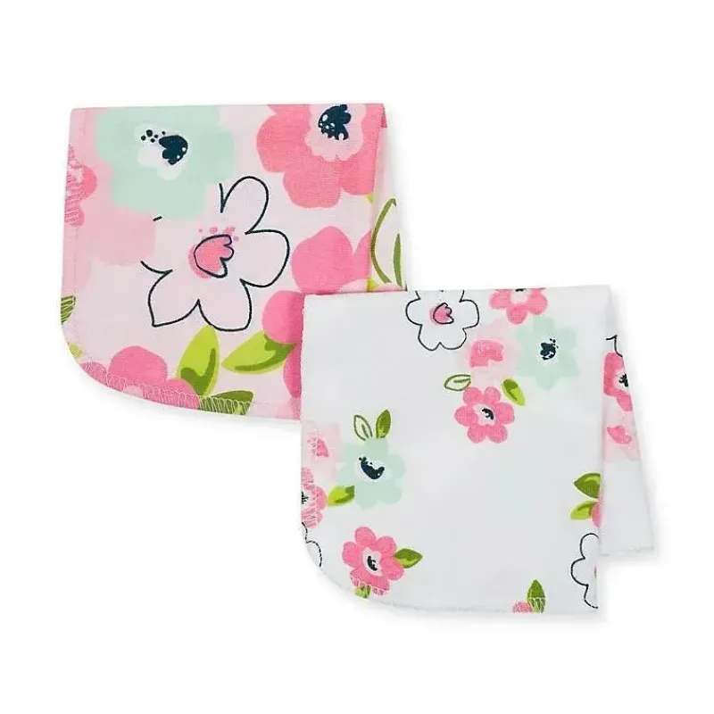 Just Born Baby Washcloths*- 10Pk Blossom Washcloths, Pink