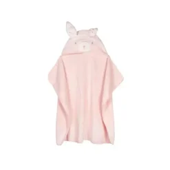 Just Born Baby Bath Towels*- 1Pk Character Towel, Bunny