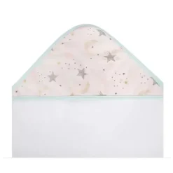 Just Born Baby Bath Towels*- 2Pk Love and Sugar Hooded Towels, Pink