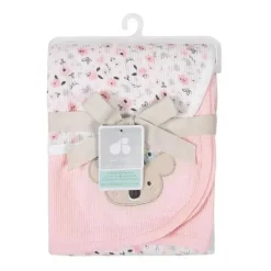 Just Born Blankets & Quilts*- 1Pk Suedeplush Blanket, Floral Koala