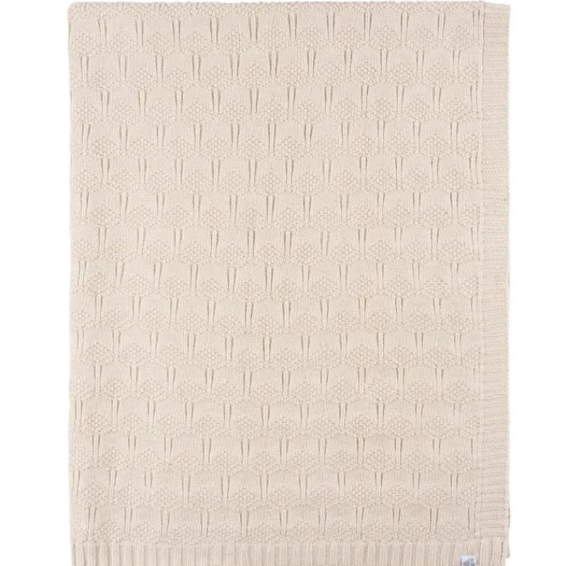 Just Born Blankets & Quilts*- 1Pk Sweater Knit Blanket Baby Neutral Tan