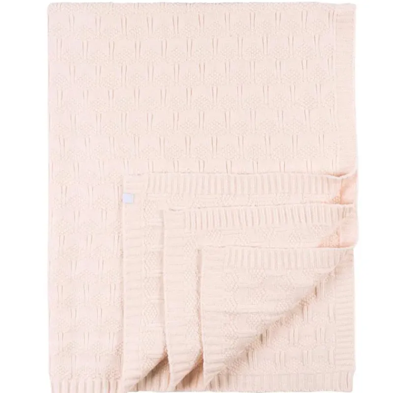 Just Born Blankets & Quilts*- 1Pk Sweater Knit Baby Blanket Girl Pink