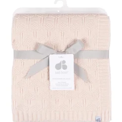 Just Born Blankets & Quilts*- 1Pk Sweater Knit Baby Blanket Girl Pink