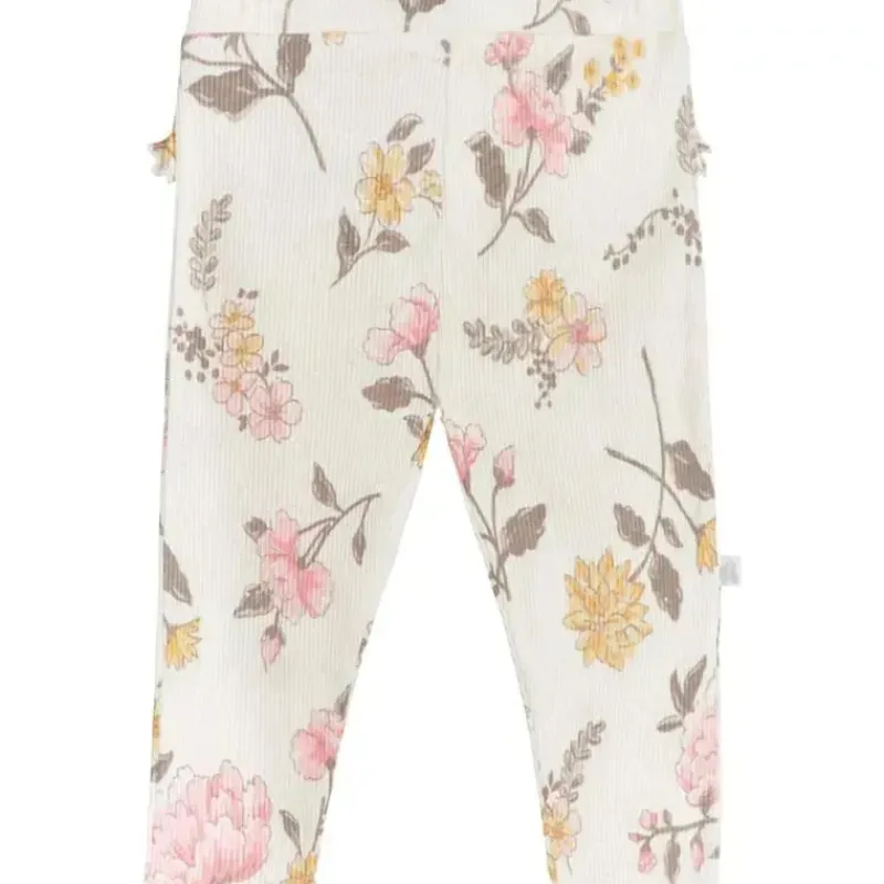 Just Born Baby Shorts, Jeans & Pants*- Unisex Baby 2-Pack Pants, Vintage Floral, 3-6M
