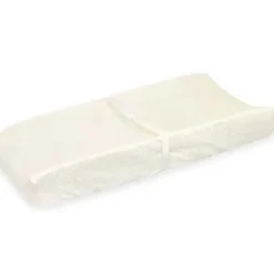 Just Born Changing Pads & Covers*Sparkle Velboa Changing Pad Cover, Ivory