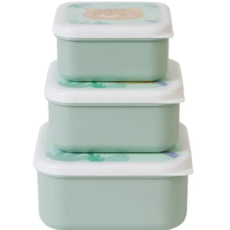 Kalencom Lunch Box|Dishes, Utensils & Food Containers*- Set Of 3 Lunch Boxes, Hunter Mint