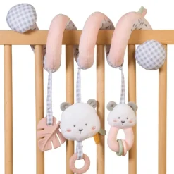 Kalencom Mobiles*- Sweet & Fun Multi-Activity Spiral, Nude Pink