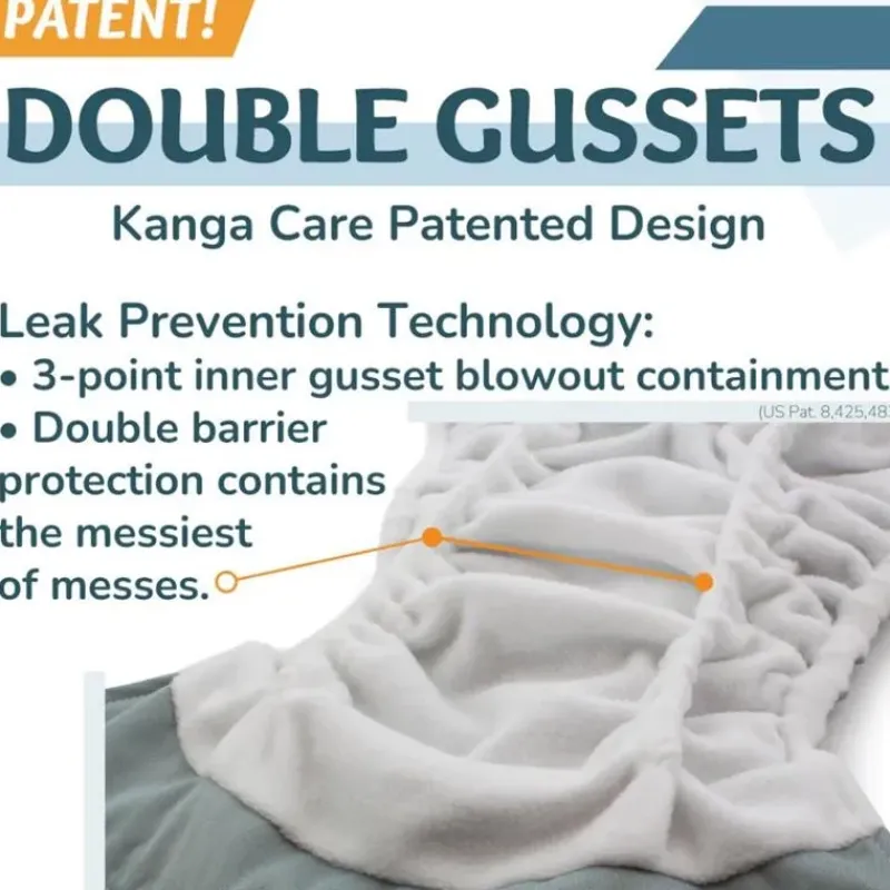Kanga Care Cloth & Reusable Diapers*- Rumparooz G3 One Size Pocket Cloth Diaper, Sweet Seafoam