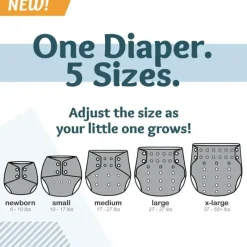 Kanga Care Cloth & Reusable Diapers*- Rumparooz G3 One Size Pocket Cloth Diaper, Copper Orange