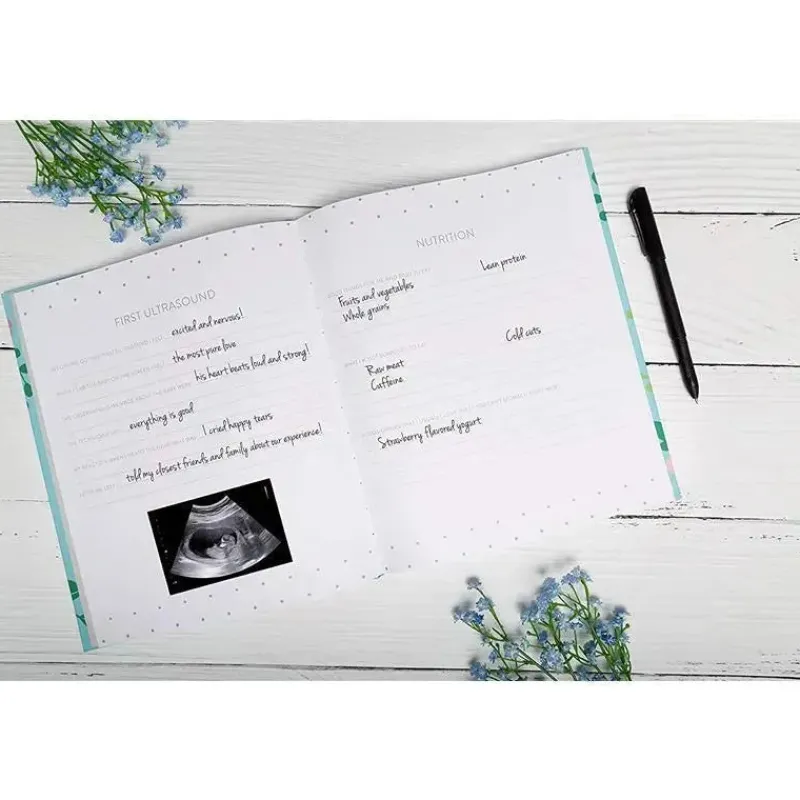 Kate u0026 Milo Gift For Mom*Kate & Milo Floral Pregnancy Journal