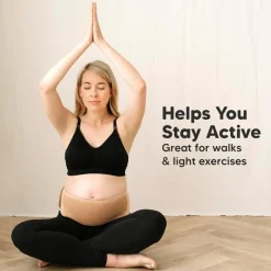 Keababies Pre/Post Maternity Supports*- Maternity Belly Bands for Pregnant Women, Black
