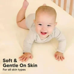 Keababies Crib & Bed Sheets*- 2-Pack Organic Cotton Fitted Crib Sheet, Pecan