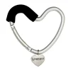 Kidco Stroller Adapters*- BUGGY HEART HOOK by BUGGYGEAR, Black Foam/Silver Aluminum