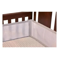 Kidiway Mattresses, Pads & Covers*Kidilove Grey 3D Mesh Bumper Pads For Baby Crib