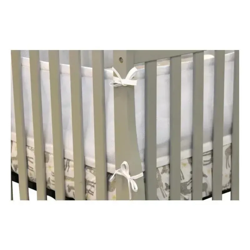 Kidiway Bumpers, Liners & Skirts*Kidilove White 3D Mesh Bumper Pads For Baby Crib
