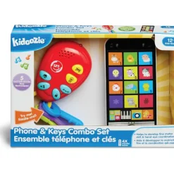 Epoch Toys For 2 Year Old*Kidoozie - Phone & Keys Combo