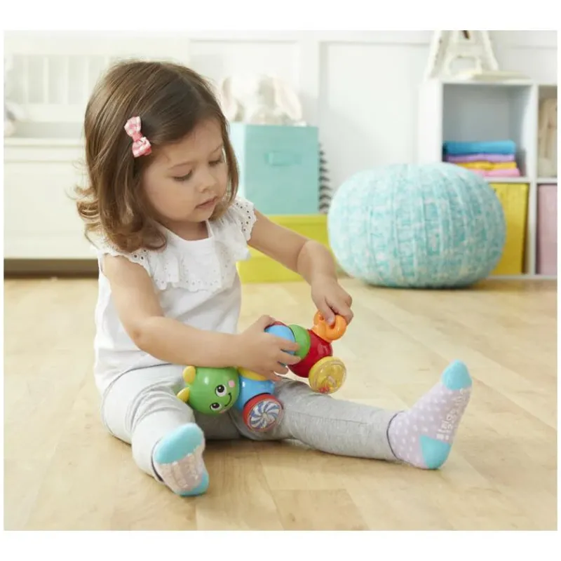 Epoch Toys For 2 Year Old*Kidoozie - Press 'N Go Inchworm