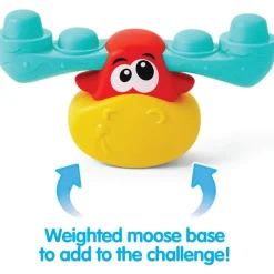 Epoch Toys For 2 Year Old*Kidoozie - Wobbly Stacking Moose