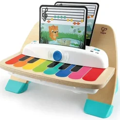 Baby Einstein Gift For Toddler*Kids 2 - and Hape Magic Touch Piano Wooden Musical Toddler Toy, Age 6 Months and Up