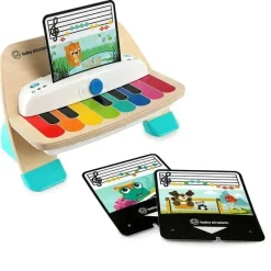 Baby Einstein Gift For Toddler*Kids 2 - and Hape Magic Touch Piano Wooden Musical Toddler Toy, Age 6 Months and Up