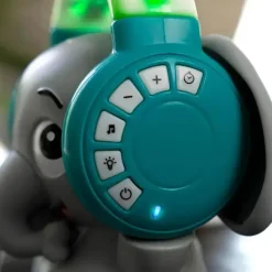 Baby Einstein Gift For Toddler|Soothers & Sound Machines*Kids II - Earl The Elephant Bluetooth Soother Sound Machine, Stream Music Night Light
