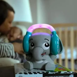 Baby Einstein Gift For Toddler|Soothers & Sound Machines*Kids II - Earl The Elephant Bluetooth Soother Sound Machine, Stream Music Night Light
