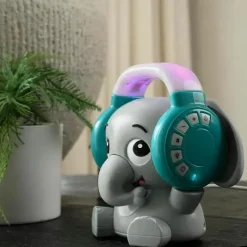 Baby Einstein Gift For Toddler|Soothers & Sound Machines*Kids II - Earl The Elephant Bluetooth Soother Sound Machine, Stream Music Night Light