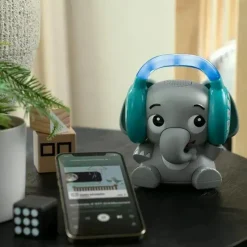 Baby Einstein Gift For Toddler|Soothers & Sound Machines*Kids II - Earl The Elephant Bluetooth Soother Sound Machine, Stream Music Night Light