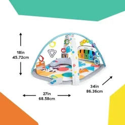 Baby Einstein Activity Centers & Jumpers|Toys For 0-12 Months*Kids II - 4-In-1 Kickin' Tunes, Music & Language Discovery Gym