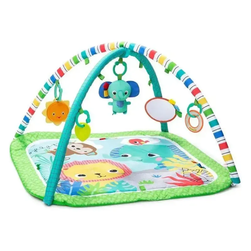Bright Starts Activity Centers & Jumpers|Toys For 0-12 Months*Kids II - Wild Wiggles Activity Gym With Folding Toy Bar