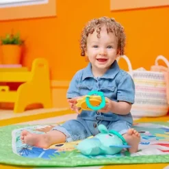 Bright Starts Activity Centers & Jumpers|Toys For 0-12 Months*Kids II - Wild Wiggles Activity Gym With Folding Toy Bar