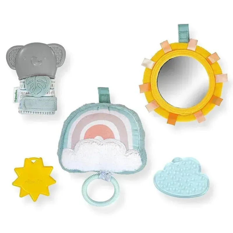 Ingenuity Stroller & Car Seat Toys|Playtime Gift Set*Kids II - Calm Springs Soothing Essentials Gift Set