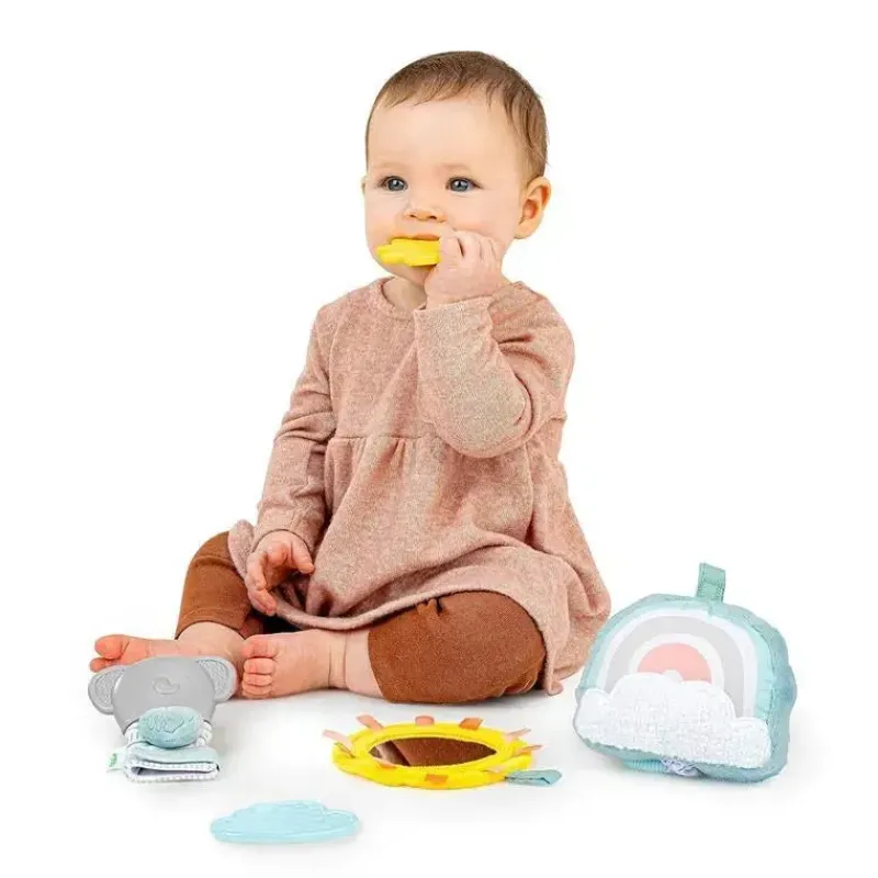Ingenuity Stroller & Car Seat Toys|Playtime Gift Set*Kids II - Calm Springs Soothing Essentials Gift Set