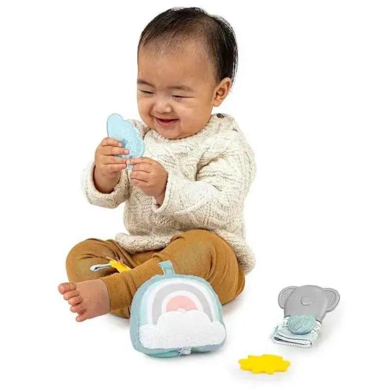 Ingenuity Stroller & Car Seat Toys|Playtime Gift Set*Kids II - Calm Springs Soothing Essentials Gift Set