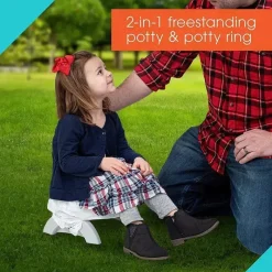 Summer Infant Potty Training*Kids II - 2-in-1 Foldable Summer My Travel Potty Deluxe