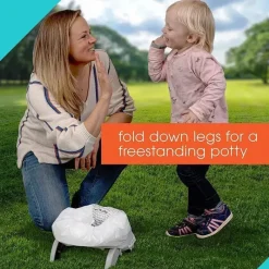Summer Infant Potty Training*Kids II - 2-in-1 Foldable Summer My Travel Potty Deluxe
