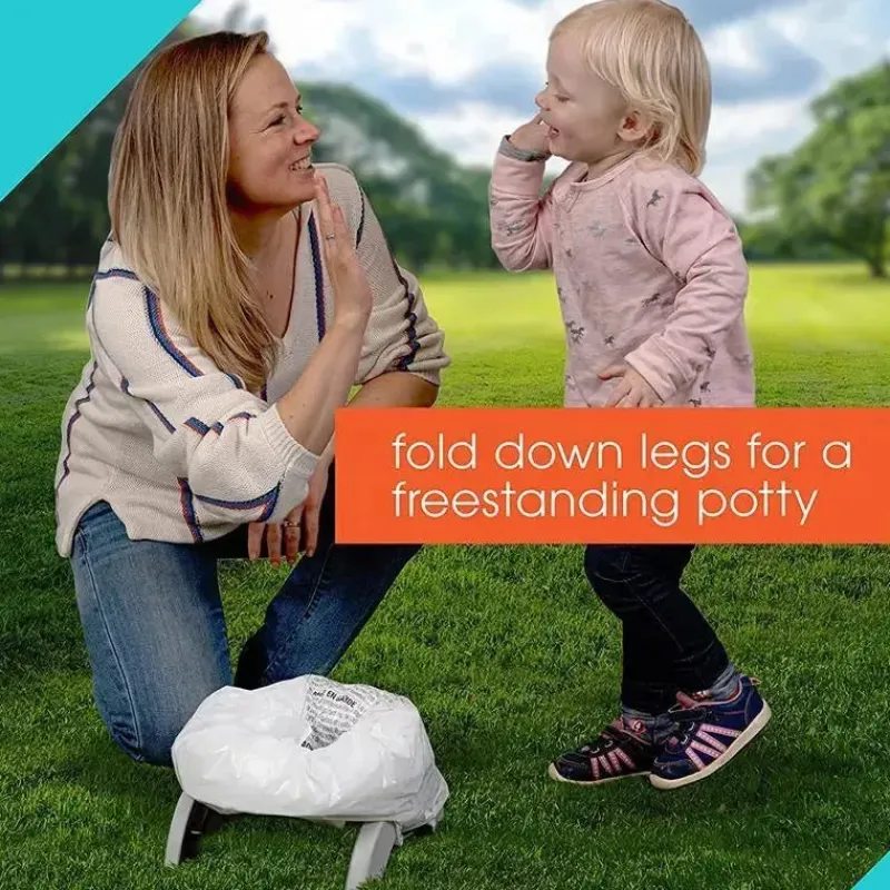 Summer Infant Potty Training*Kids II - 2-in-1 Foldable Summer My Travel Potty Deluxe