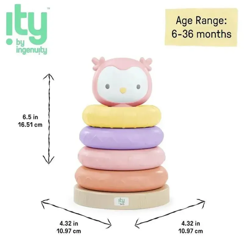 Ingenuity Toys For 0-12 Months*Kids II - Cutie Stacks Nally
