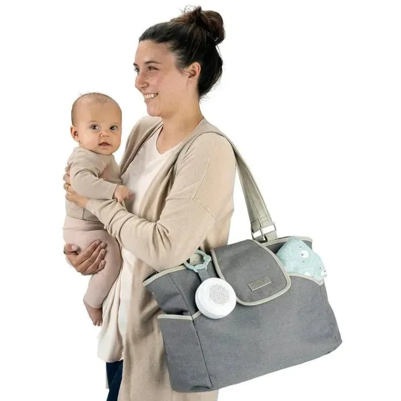 Ingenuity Gift For Baby|Soothers & Sound Machines*Kids II - Pock-a-Bye Baby Soother and Bluetooth Speaker, Stream Music
