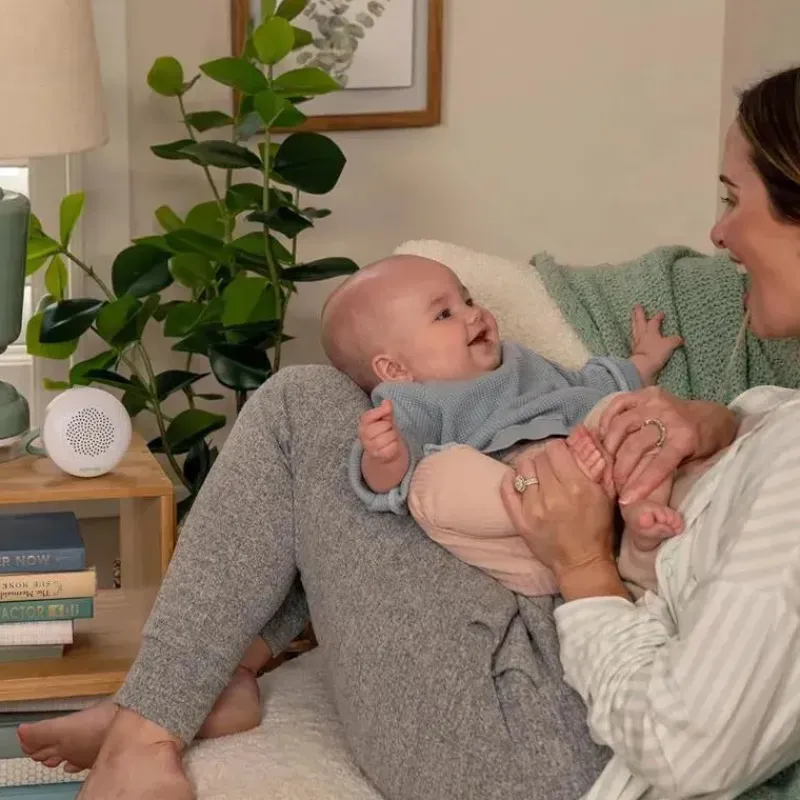 Ingenuity Gift For Baby|Soothers & Sound Machines*Kids II - Pock-a-Bye Baby Soother and Bluetooth Speaker, Stream Music
