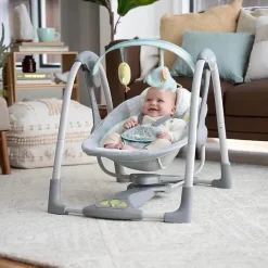 Ingenuity Bouncers, Swings & Rockers*Kids II - 5-Speed Portable Baby Swing with Music
