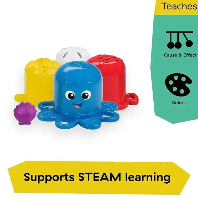 Baby Einstein Bath Toys*Kids II - Opus’s Stack & Stream Sensory Stacking Cups