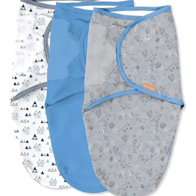 SwaddleMe Swaddles & Wearable Blankets*Kids II - 3Pk Original Swaddle, Dino