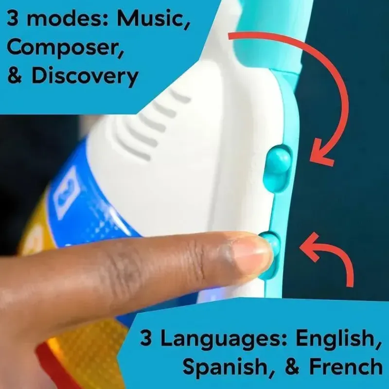 Baby Einstein Toys For 0-12 Months*Kids II - Pop ‘N’ Explore Stingray Popper Toy