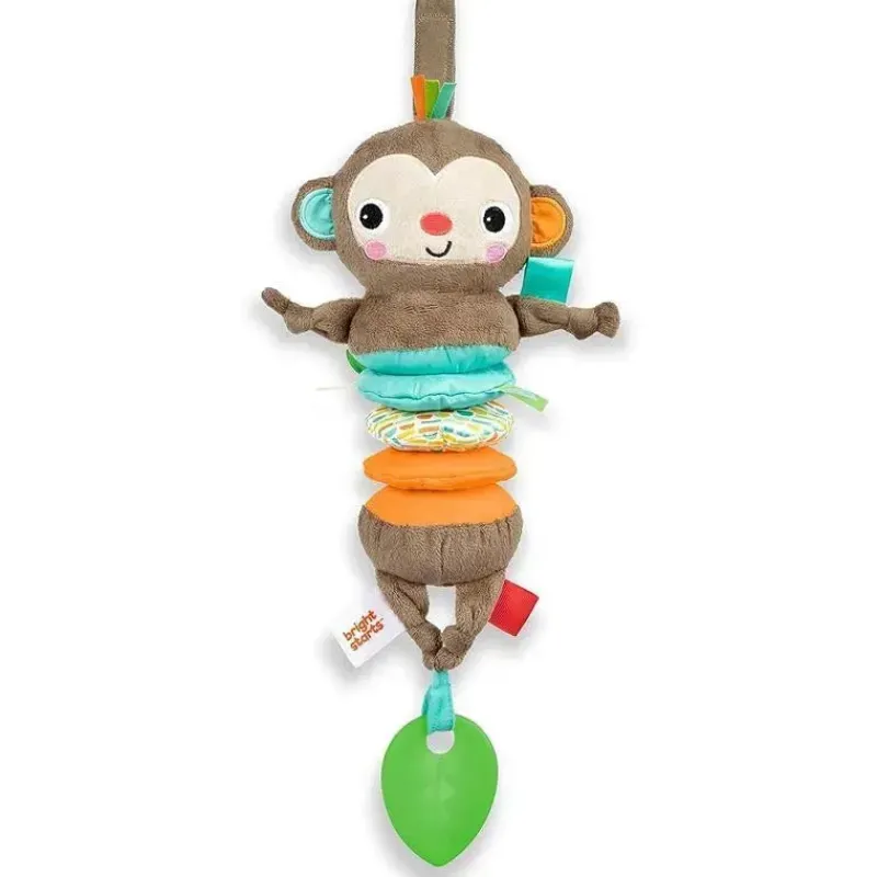 Bright Starts Stroller & Car Seat Toys*Kids II - Pull, Play ’N Boogie Monkey Musical Activity Toy