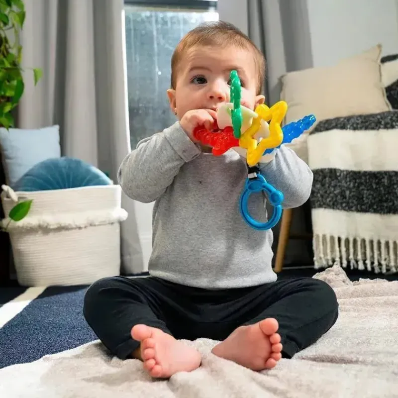 Baby Einstein Rattles & Teethers|Toys For 0-12 Months*Kids II - Sea Of Sensory Teether Toy