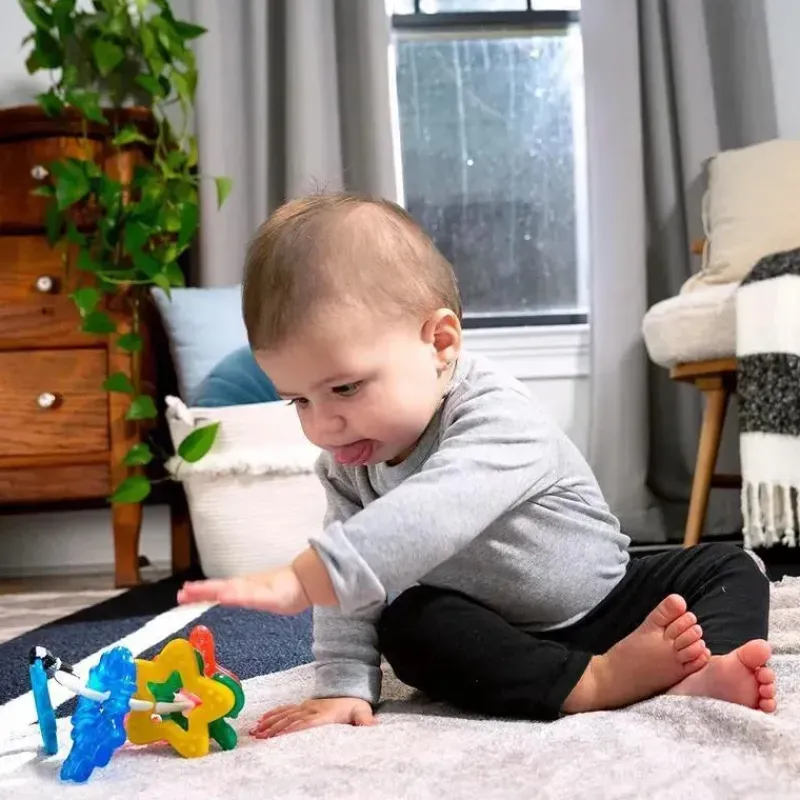 Baby Einstein Rattles & Teethers|Toys For 0-12 Months*Kids II - Sea Of Sensory Teether Toy
