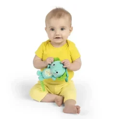 Bright Starts Stroller & Car Seat Toys*Kids II - Tug Tunes Take-Along Toy, Elephant Refresh