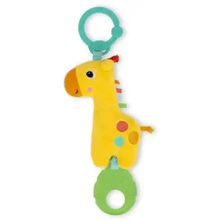 Bright Starts Stroller & Car Seat Toys*Kids II - Tug Tunes Take-Along Toy, Giraffe