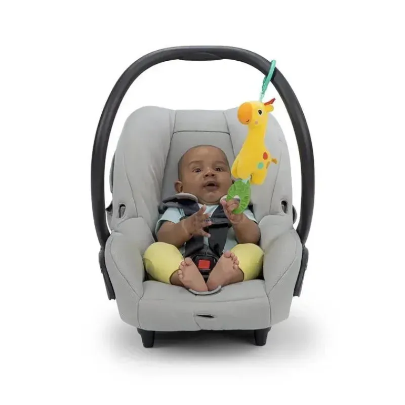 Bright Starts Stroller & Car Seat Toys*Kids II - Tug Tunes Take-Along Toy, Giraffe